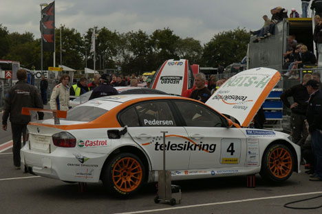Team Telesikring kørerne, Peter Ager og Tom Pedersen.
(Foto: Jeppe Rimmen)